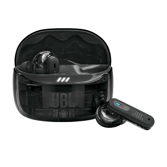 JBL Tune Beam 2 Ghost Edition - Ghost Black - True Wireless Noise Cancelling Earbuds - Hero